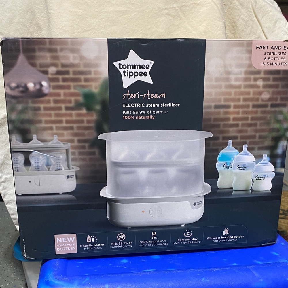Tommee Tippee Steri-Steam Electric Steam Sterilizer - White